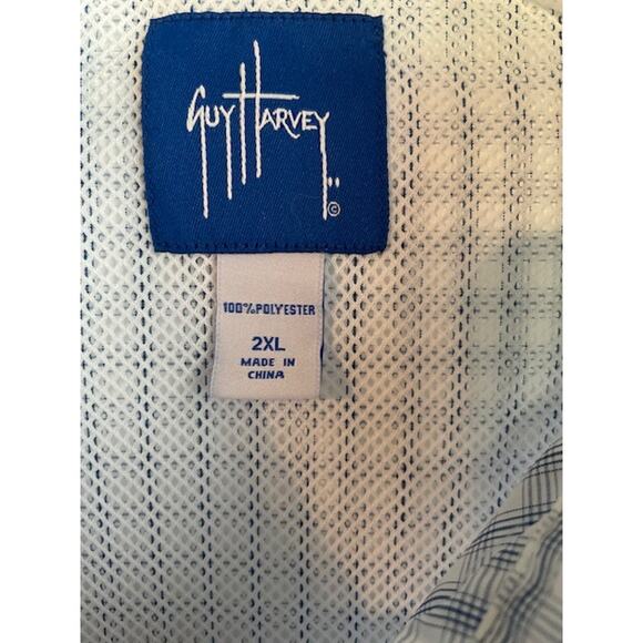 Guy Harvey Size 2XL Men's Long-Sleeve Button Front Shirt - Picture 4 of 5